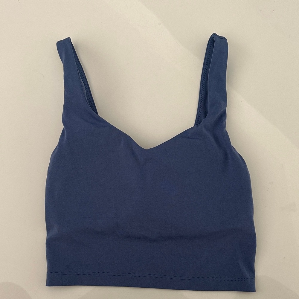 Offline by Aerie Elegant Navy align tank Top